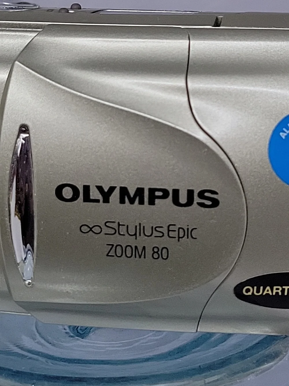 Olympus Stylus Epic Zoom 80 Compact Camera - Champagne